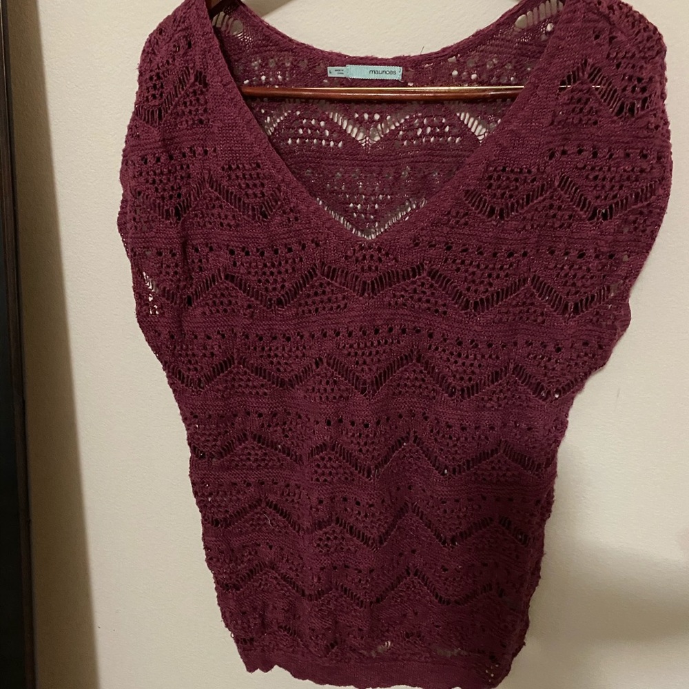 Shortsleeve sweater